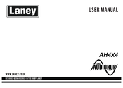 Laney AUDIOHUB AH4X4 Mode D'emploi