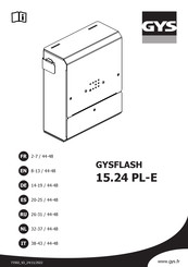 GYS GYSFLASH 15.24 PL-E Mode D'emploi