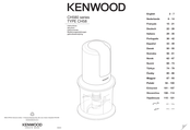 Kenwood CH580 Série Instructions