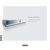 Loewe BluTechVision 3D Notice D'utilisation