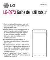 LG E973 Guide De L'utilisateur