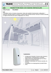 TELECO AUTOMATION TVSLC868A01 Mode D'emploi