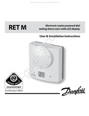Danfoss RET M Instructions D'installation