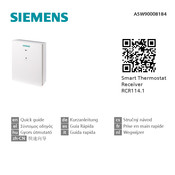 Siemens RCR114.1 Guide Rapide