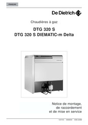 De Dietrich DTG 320 S Notice De Montage