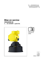 Vega VEGASON 63 Mise En Service