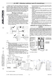 Jablotron JA-188P Guide Rapide