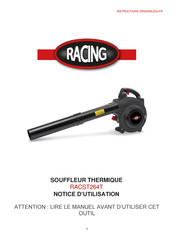 Racing RACST264T Notice D'utilisation