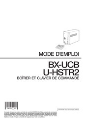 Evident BX-UCB Mode D'emploi