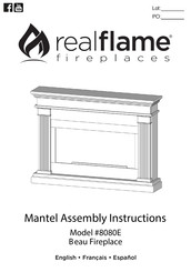 RealFlame 8080E Instructions D'assemblage