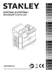 Stanley STHT77504-1 Mode D'emploi