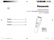 Panasonic ER-GB370 Mode D'emploi
