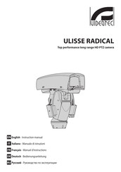 Videotec ULISSE RADICAL Manuel D'instructions