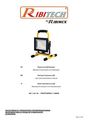 Ribimex 190696 Manuel D'instructions Et D'utilisation