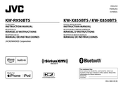 JVC KW-X855BTS Manuel D'instructions