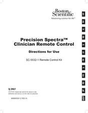 Boston Scientific Precision Spectra SC-5532-1 Mode D'emploi