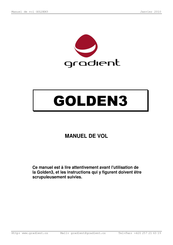 Gradient GOLDEN3 Manuel De Vol