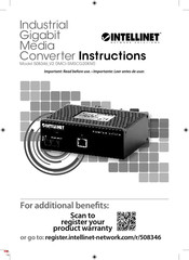 Intellinet Network Solutions IMCI-SMSCG20KM Instructions