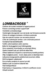 Thuasne Lombacross Mode D'emploi