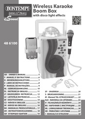 Bontempi 48 6100 Manuel D'instructions