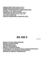 BIEMMEDUE SG 420 C Manuel D'instructions