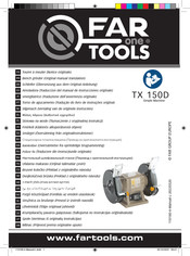 Far Tools one TX 150D Notice Originale