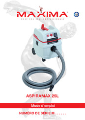 Maxima ASPIRAMAX 1200 Mode D'emploi