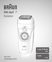 Braun Silk-epil 7 Legs & Body 7380 Mode D'emploi