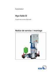 KSB DeltaSolo D 2021w39 Serie Notice De Service / Montage