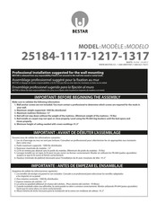 Bestar 25184-1117-1217-1317 Mode D'emploi