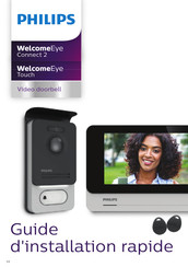 Philips WelcomeEye Connect 2 Guide D'installation Rapide