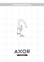 Hansgrohe Axor Uno2 38830 Serie Mode D'emploi