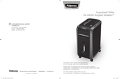 Fellowes Powershred 99Ms Mode D'emploi