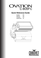 Chauvet Professional Ovation C-805FC Guide De Référence Rapide