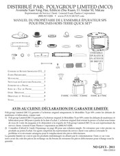 Polygroup SFS600 Manuel Du Propriétaire