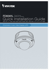 Vivotek FD8361L Guide D'installation Rapide