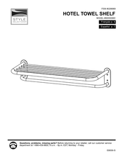 Style selections 9005SSMV Instructions De Montage