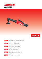 SUHNER ABRASIVE LVB 13 Dossier Technique