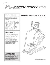 Freemotion SFSR81908.1 Manuel De L'utilisateur