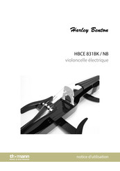 thomann Harley Benton HBCE 831NB Notice D'utilisation