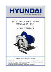 Hyundai 91104.1 Mode D'emploi