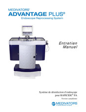 Medivators ADVANTAGE PLUS Manuel D'entretien