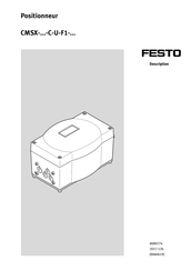 Festo CMSX C-U-F1 Serie Traduction De La Notice Originale