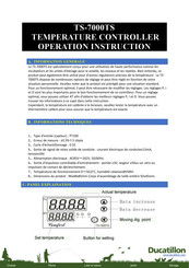 Ducatillon TS-7000TS Mode D'emploi