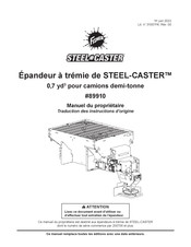 Fisher STEEL-CASTER 89910 Manuel Du Propriétaire