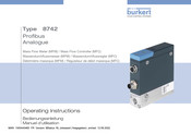 Burkert 8742 Manuel D'utilisation