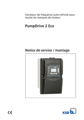 KSB PumpDrive 2 Eco Notice De Service / Montage