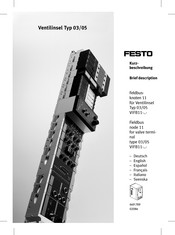 Festo VIFB11 Serie Manuel D'instructions Utilisateur