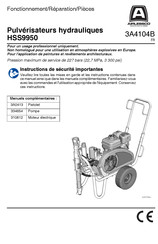 AIRLESSCO HSS9950 Fonctionnement, Réparation, Pièces