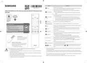 Samsung SolarCell Remote Guide Rapide